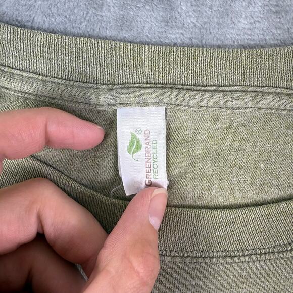 Green brand squatters captain men’s graphic made in USA T shirt size large - Picture 5 of 8